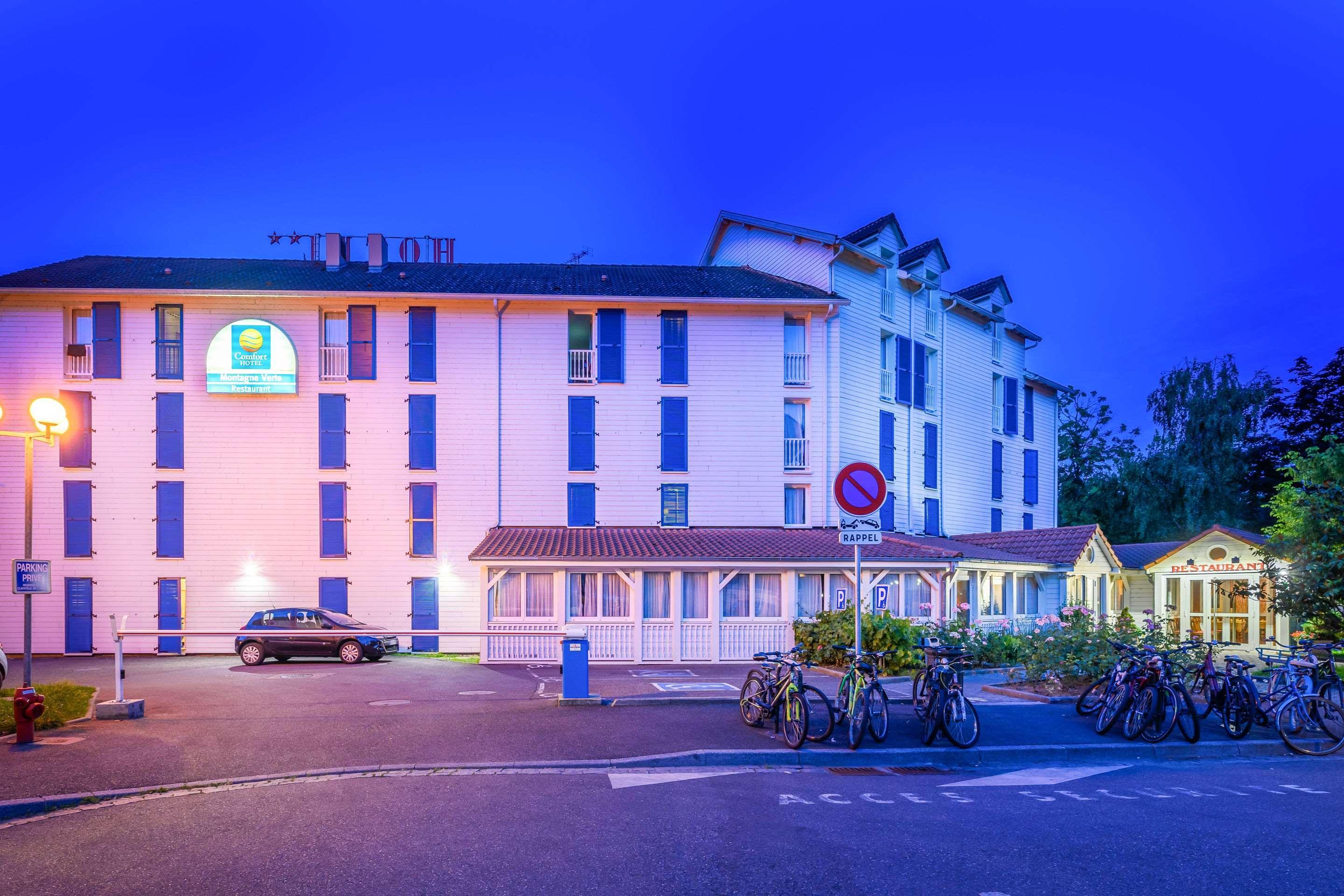 Hotel Strasbourg - Montagne Verte & Restaurant Louisiane Bagian luar foto